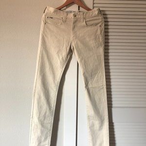**last week sale or donate** light beige J06 jeans